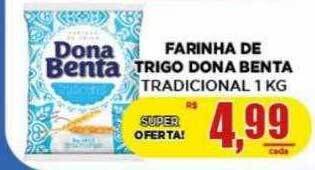 Supermercado Estrela Azul Farinha de trigo dona benta tradicional oferta