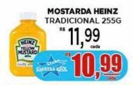 Supermercado Estrela Azul Mostarda heinz tradicional oferta