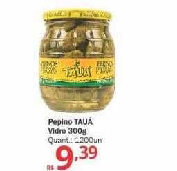 Pepino taua vidro
