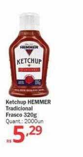 Althoff Supermercados Ketchup hemmer tradicional frasco oferta