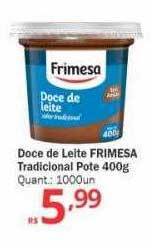 Althoff Supermercados Doce de leite frimesa tradicional pote oferta