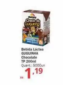 Althoff Supermercados Bebida láctea guguinha chocolate tp oferta