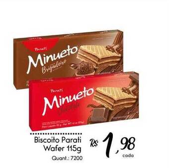 Giassi Supermercados Biscoito parati wafer oferta