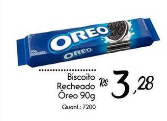 Giassi Supermercados Biscoito recheado óreo oferta
