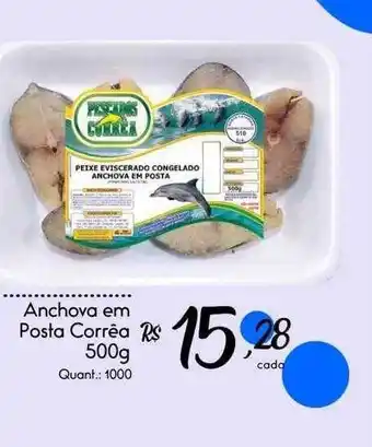 Anchova em posta corrêa
