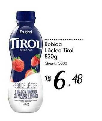 Giassi Supermercados Bebida lactea tirol oferta