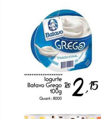 Giassi Supermercados Iogurte batavo grego oferta