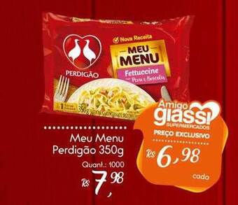 Giassi Supermercados Meu menu perdigão oferta