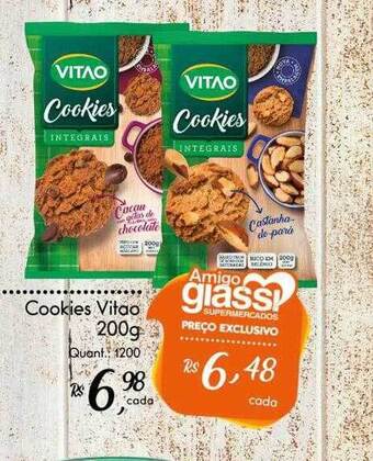 Giassi Supermercados Cookies vitao oferta