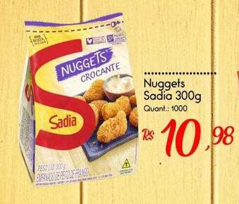 Giassi Supermercados Nuggets sadia oferta