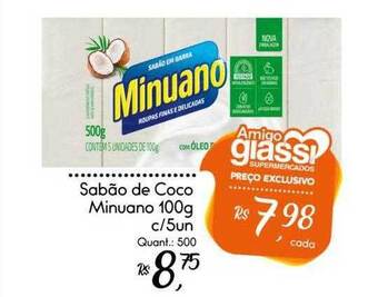 Sabão de coco minuano