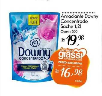 Giassi Supermercados Amaciante downy concentrado oferta
