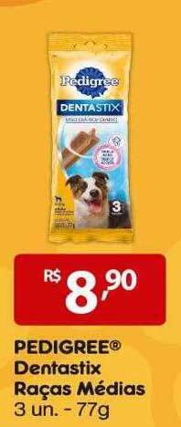 Giassi Supermercados Pedigree dentastix raças médias oferta