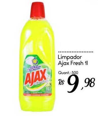 Giassi Supermercados Limpador ajax fresh oferta