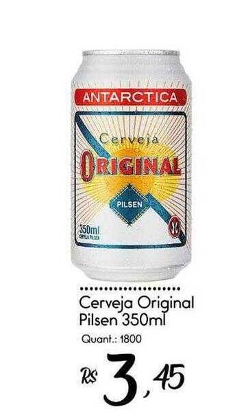 Giassi Supermercados Cerveja original pilsen oferta