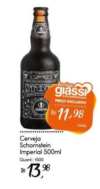 Giassi Supermercados Cerveja schornstein imperial oferta