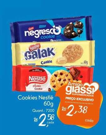 Giassi Supermercados Cookies nestlé oferta