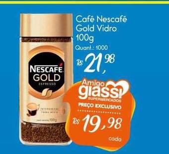 Giassi Supermercados Café nescafé gold vidro oferta