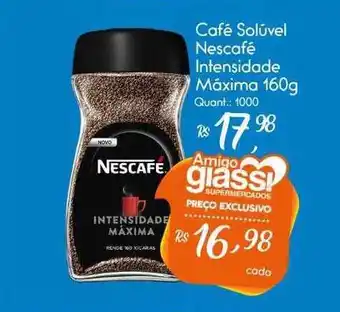 Giassi Supermercados Café soluvel nescafé intensidade máxima oferta