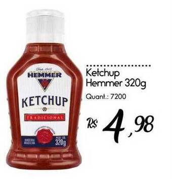 Giassi Supermercados Ketchup hemmer oferta
