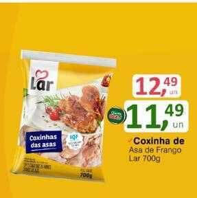 Irani Supermercados Coxinha de asa de frango lar oferta
