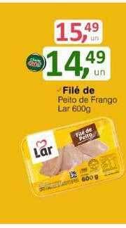 Irani Supermercados Filé de peito de frango lar oferta