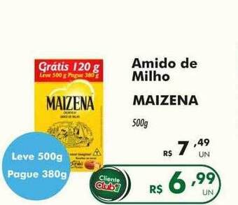 Amido de milho maizena