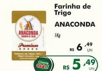 Farinha de trigo anaconda