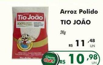 Irani Supermercados Arroz polido tio joão oferta