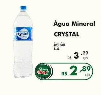 Irani Supermercados Agua mineral crystal oferta