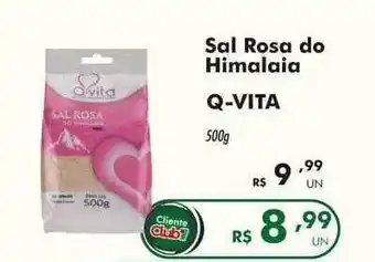 Sal rosa do himalaia q-vita