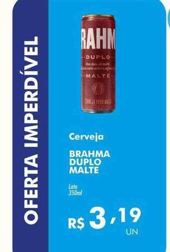 Irani Supermercados Cerveja brahma duplo malte oferta