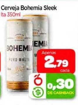 Nordestão Cerveja bohemia sleek oferta