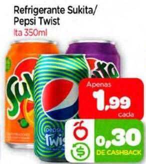 Refrigerante sukita pepsi twist
