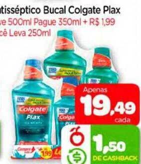 Nordestão Antisséptico bucal colgate plax oferta