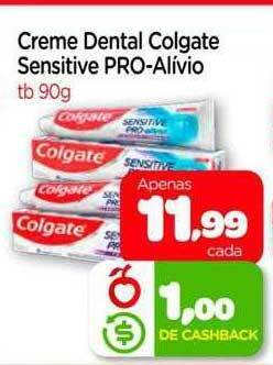 Nordestão Creme dental colgate sensitive pro-alivio oferta