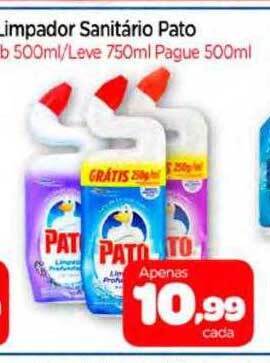 Limpador sanitario pato