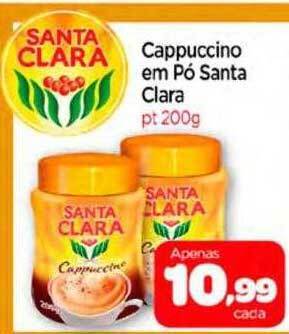 Nordestão Cappuccino em pó santa clara oferta