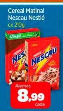 Nordestão Cereal matinal nescau nestlé oferta