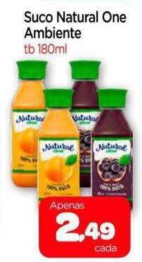 Suco natural one ambiente
