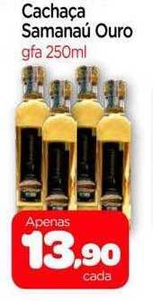 Cachaça samanaú ouro