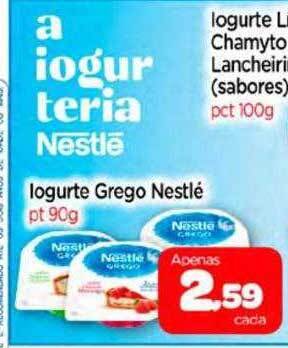 Nordestão Iogurte grego nestlé oferta