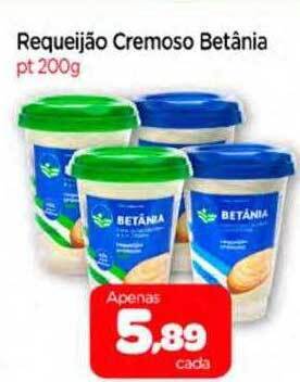 Nordestão Requeijão cremoso betânia oferta