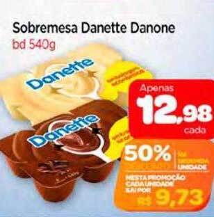 Nordestão Sobremesa danette danone oferta
