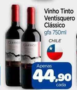 Nordestão Vinho tinto ventisquero classico oferta