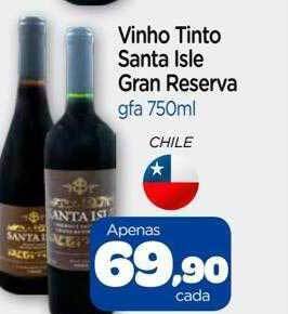 Nordestão Vinho tinto santa isle gran reserva oferta