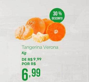 Oba Hortifruti Tangerina verona kg 30% desconto oferta
