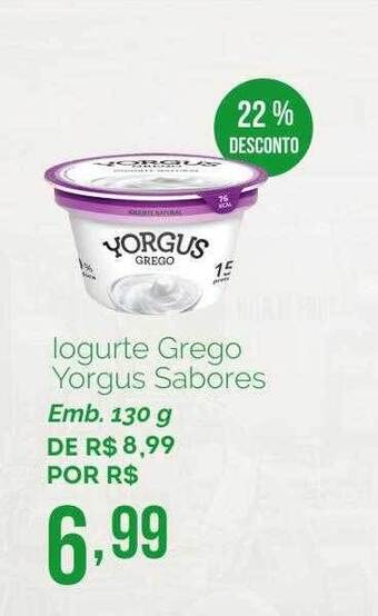 Oba Hortifruti Iogurte grego yorgus sabores 22% desconto oferta