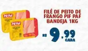 Filé De Peito De Frango Pif Paf 1kg