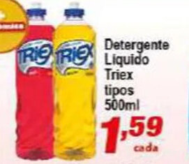 Ricoy Supermercados Detergente Liquido Triex tipos 500ml oferta